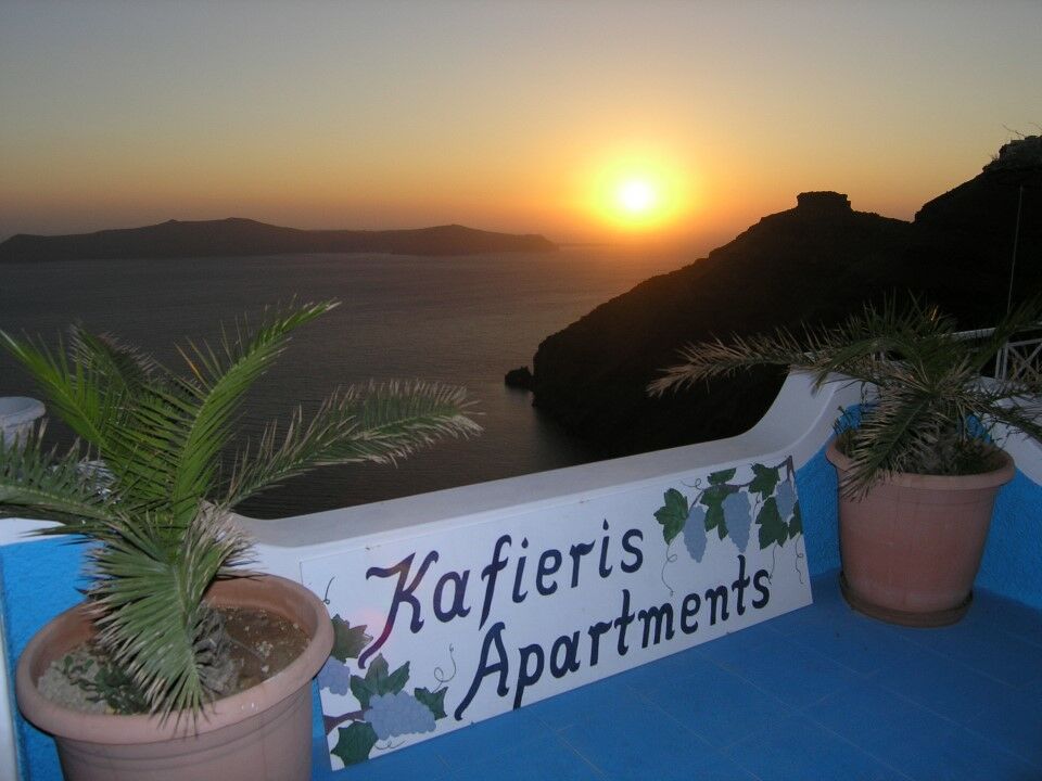 Aparthotel Kafieris View Firostefani Exteriér fotografie