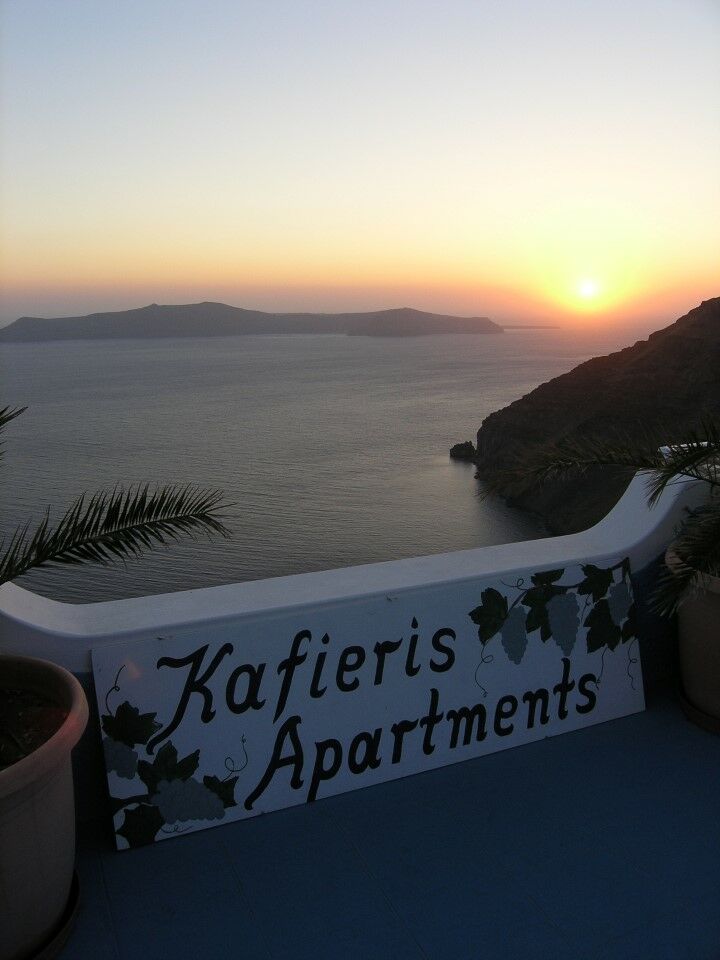 Aparthotel Kafieris View Firostefani Exteriér fotografie